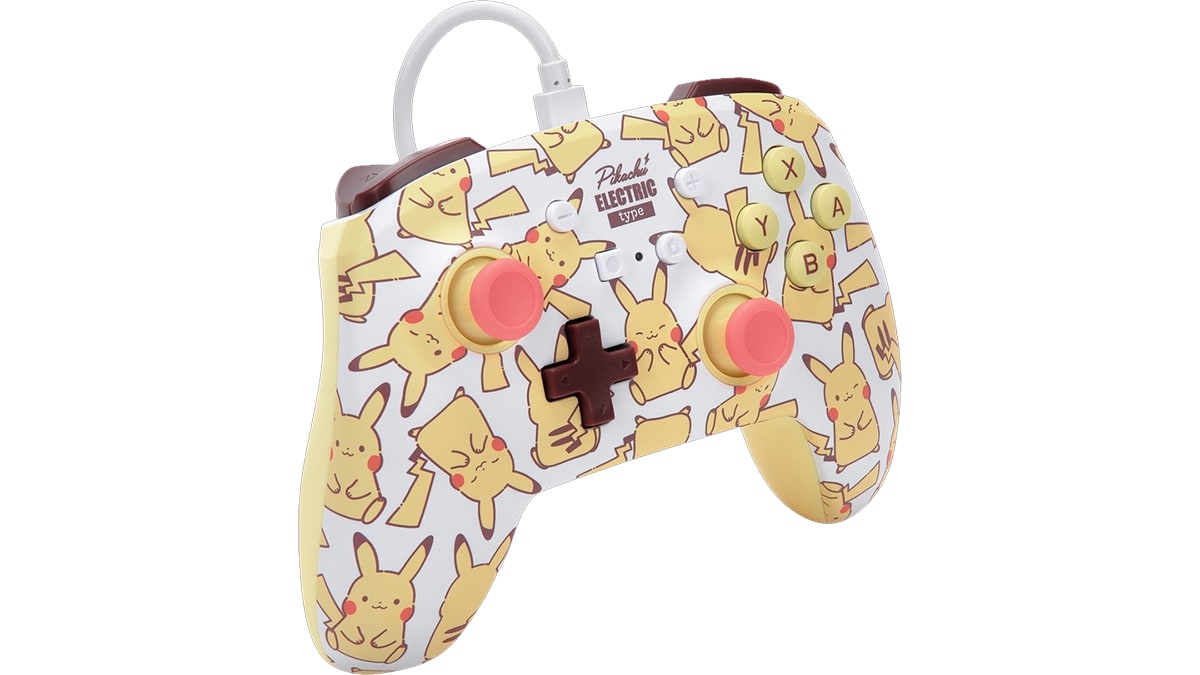 Pikachu Pop Art Wired Controler screenshot 3 for Nintendo Switch