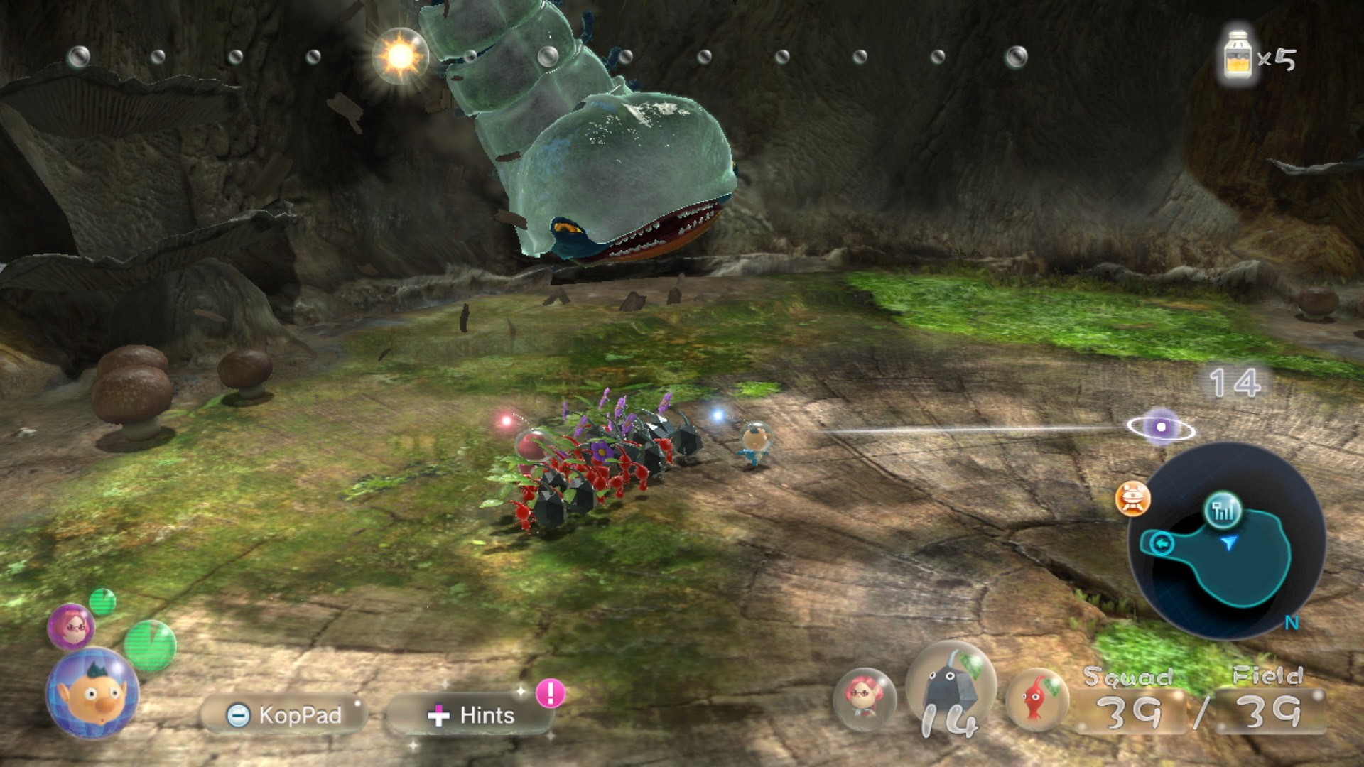 Pikmin 3 screenshot 2 for Nintendo Switch