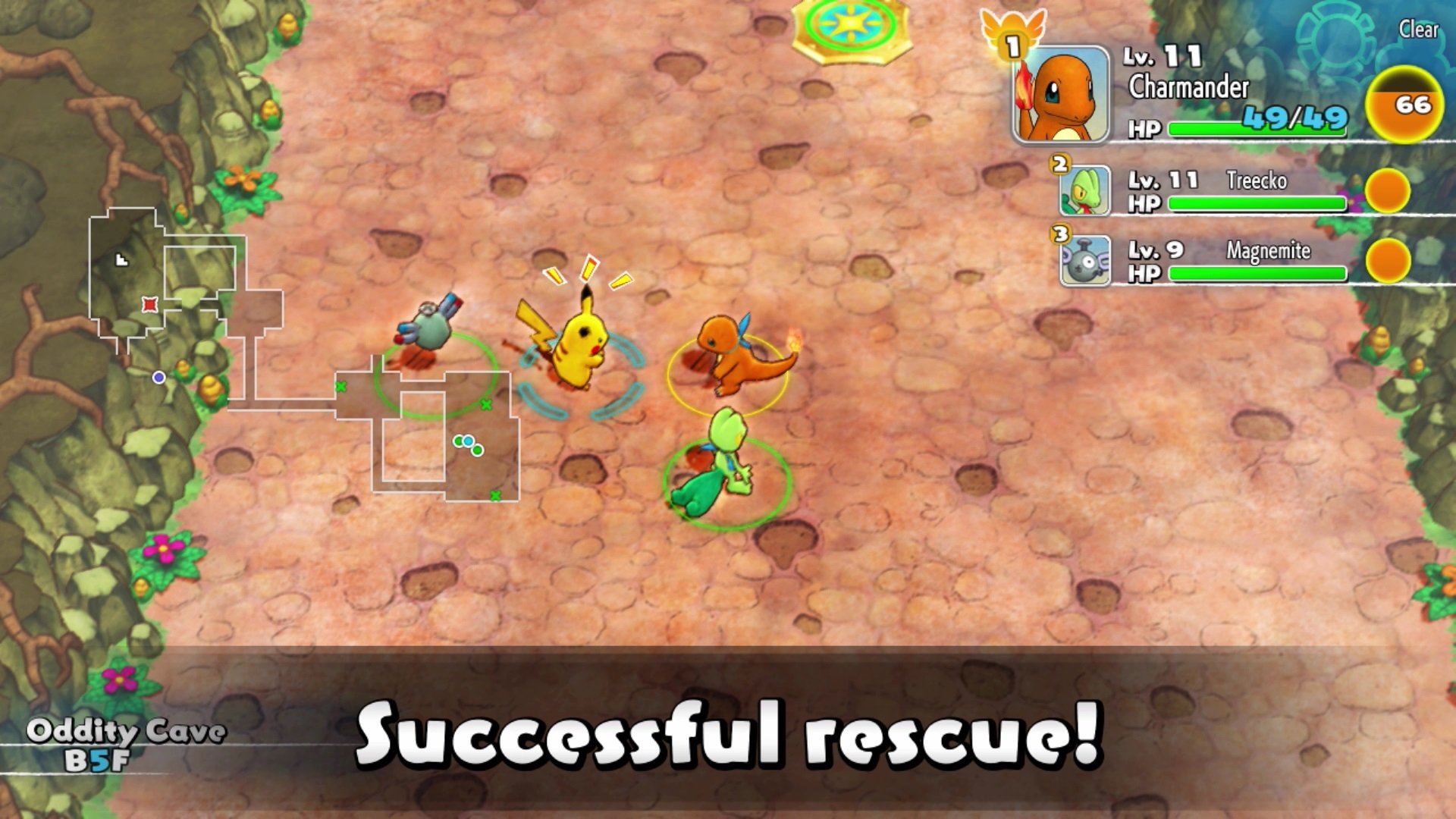 Pokemon Mystery Dungeon: Rescue Team DX screenshot 4 for Nintendo Switch