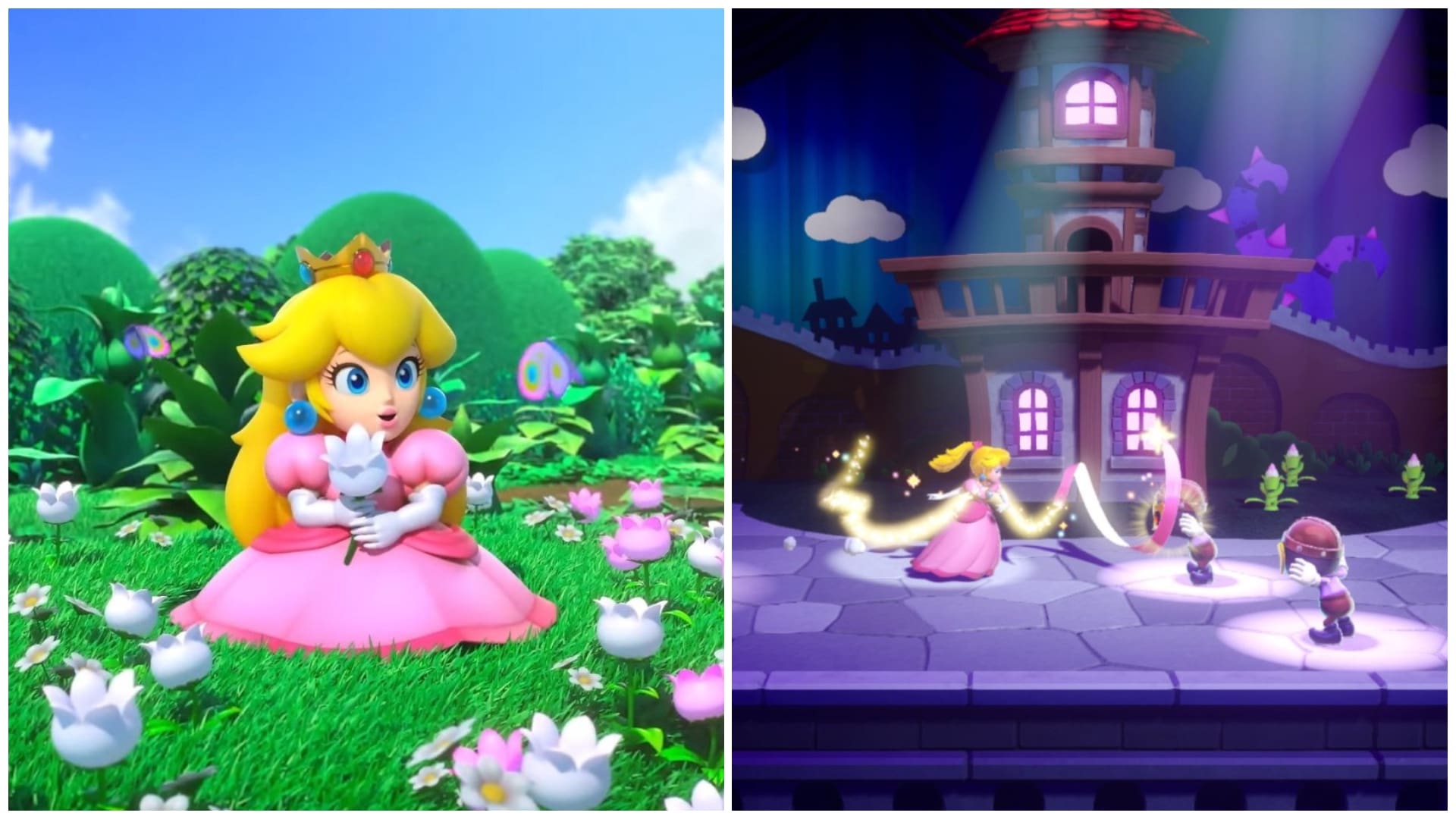 Power A Enhanced Wired Controller - Princess Peach screenshot 2 for Nintendo Switch