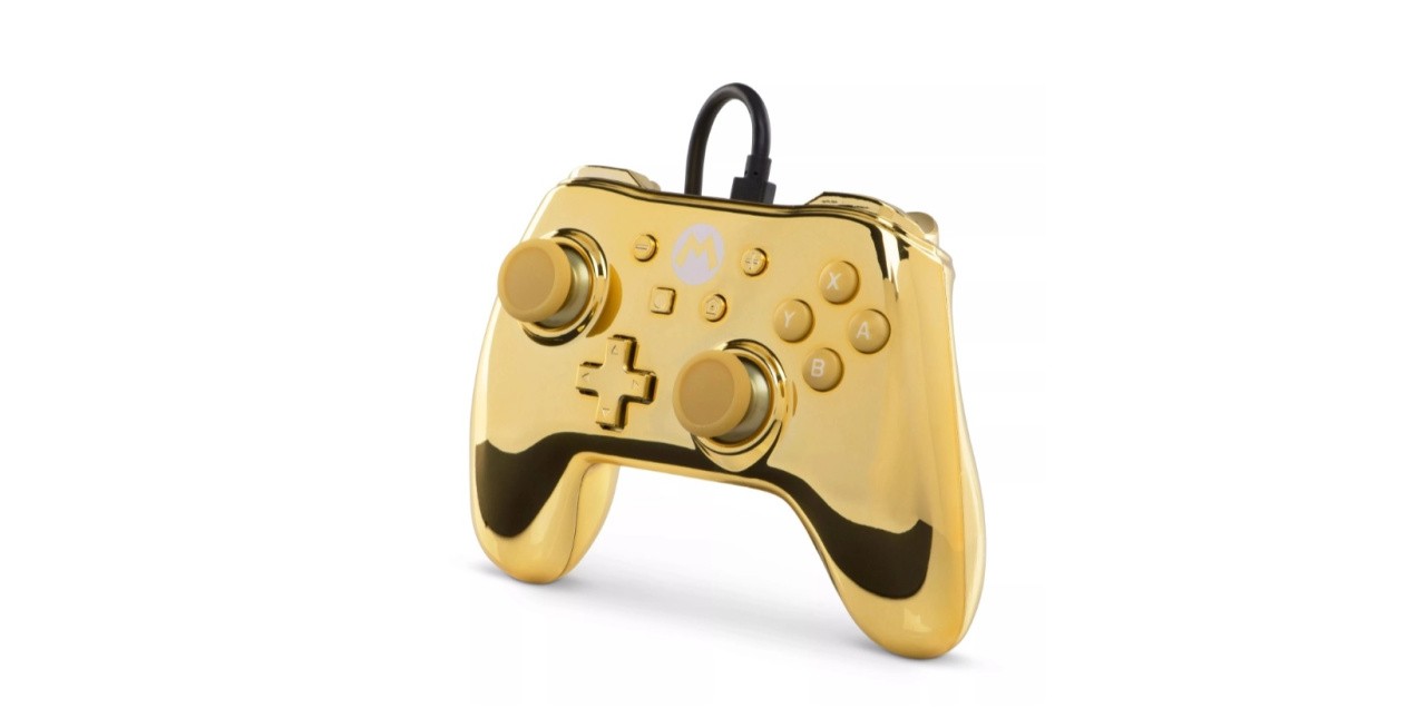 PowerA Enhanced Wired Controller Princess Peach screenshot 6 for Nintendo Switch