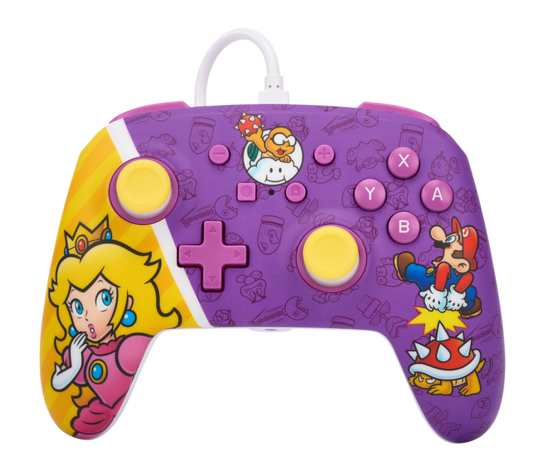 PowerA Enhanced Wired Controller Princess Peach screenshot 7 for Nintendo Switch