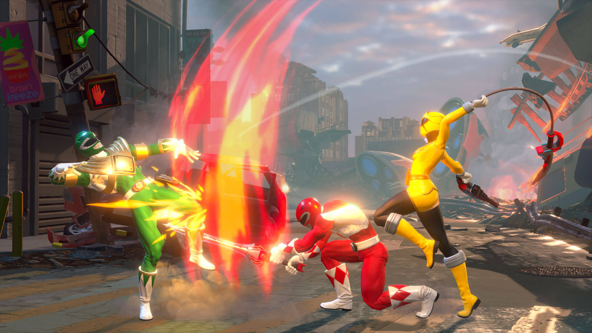 Power Rangers: Battle for the Grid screenshot 4 for Nintendo Switch