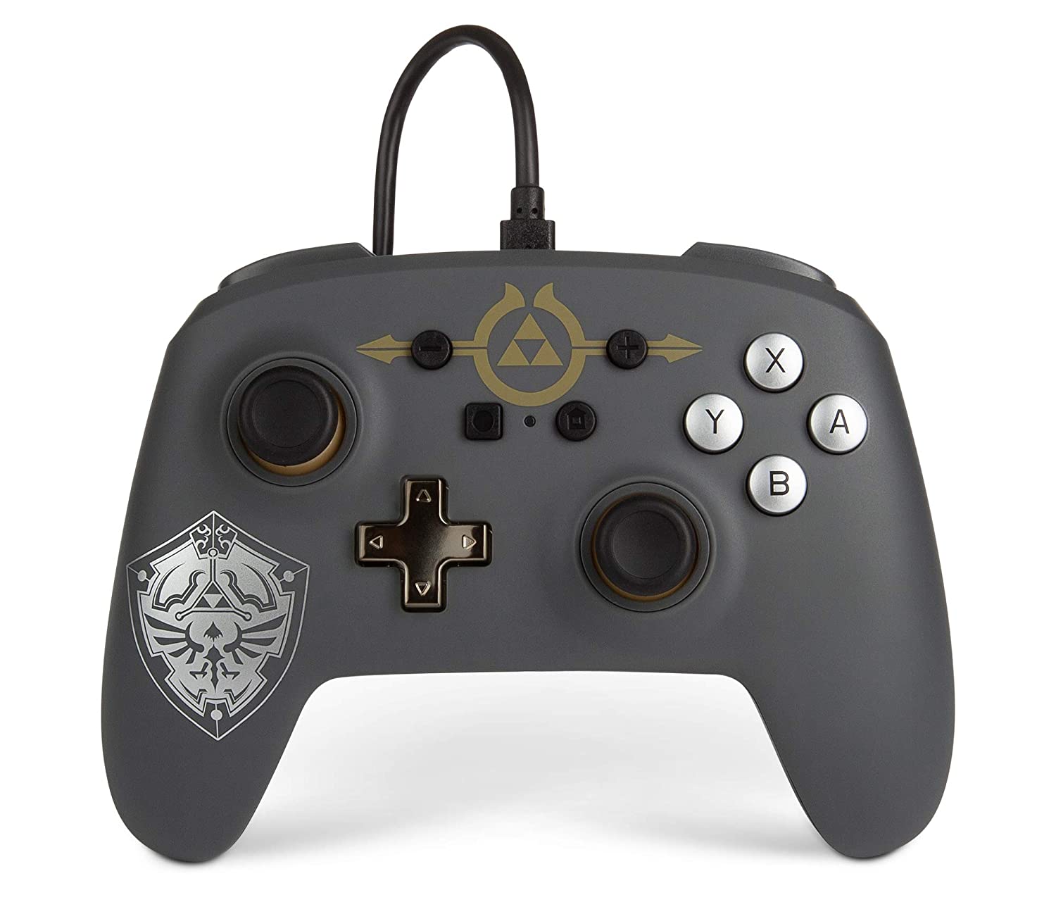 PowerA Enhanced Wired Controller Legend of Zelda Hylian Shield screenshot 3 for Nintendo Switch