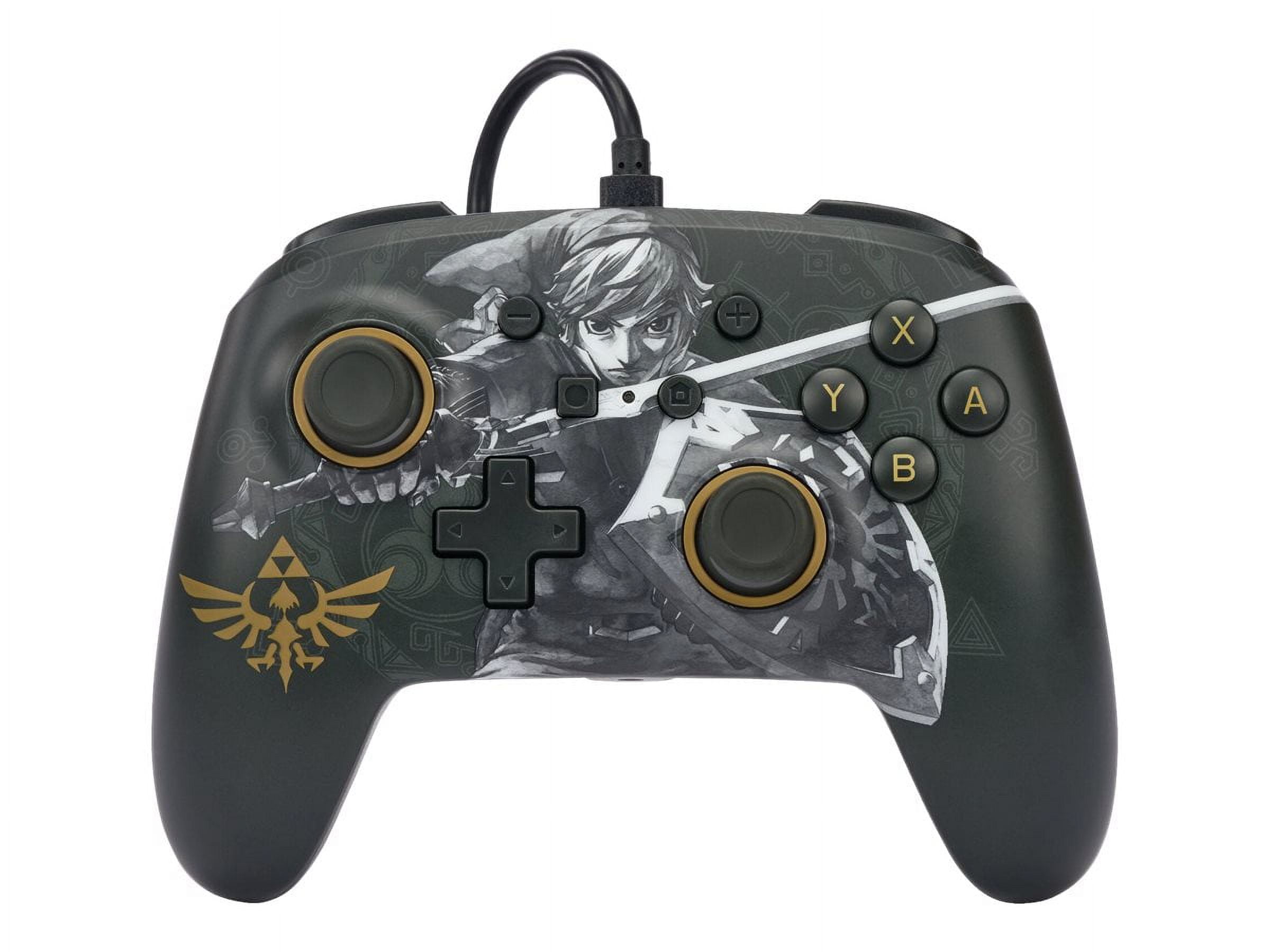 PowerA Enhanced Wired Controller Legend of Zelda Hylian Shield screenshot 4 for Nintendo Switch