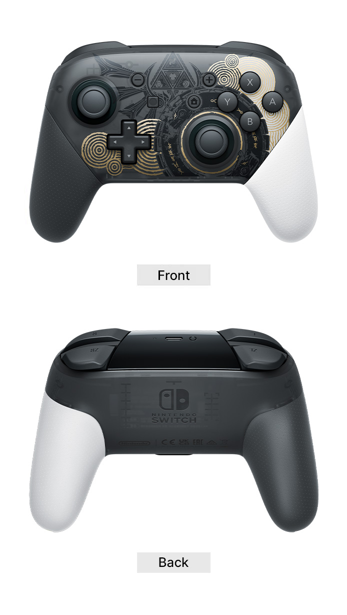Princess Zelda Wireless Controller screenshot 2 for Nintendo Switch