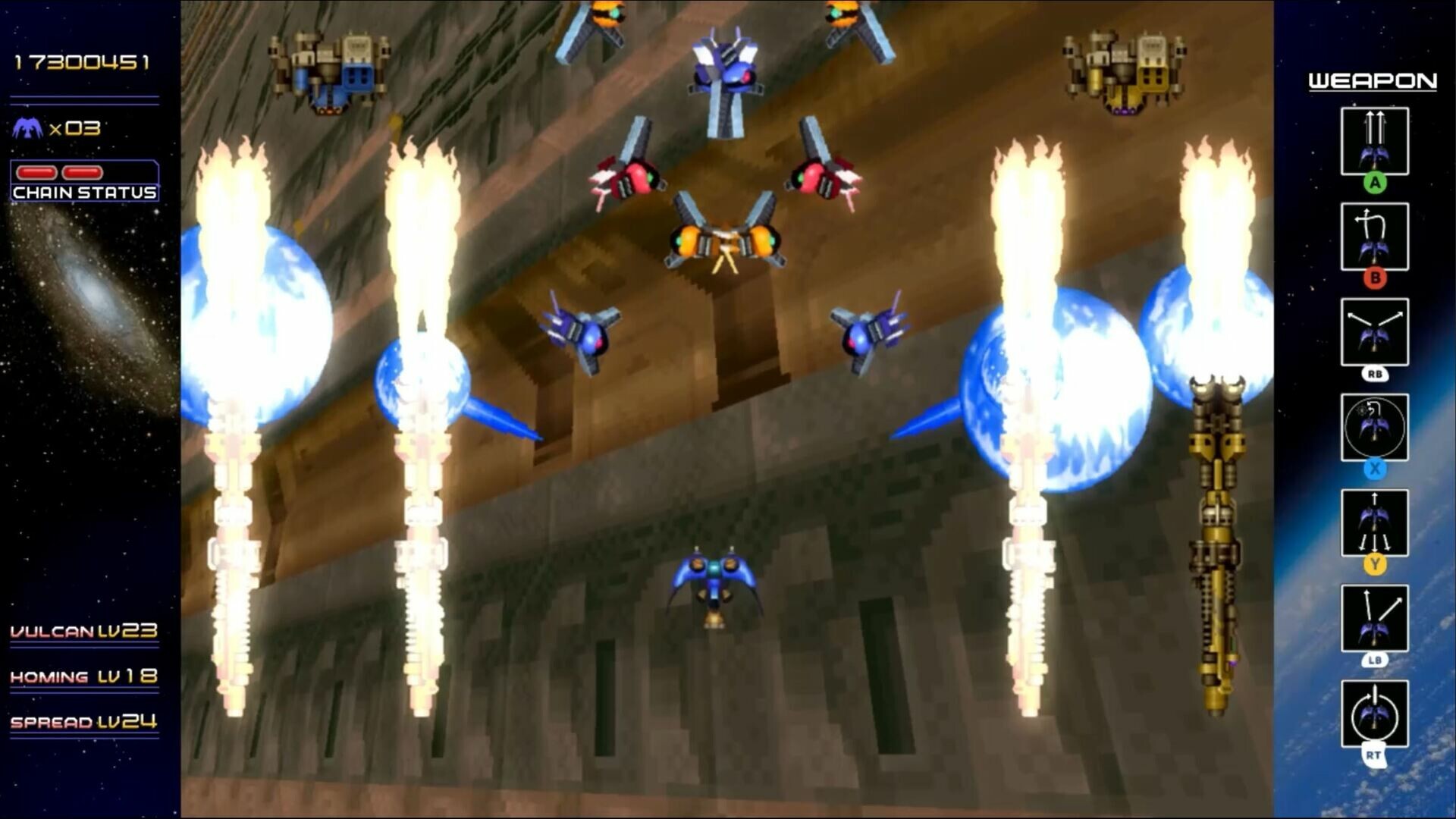 Radiant Silvergun screenshot 3 for Nintendo Switch