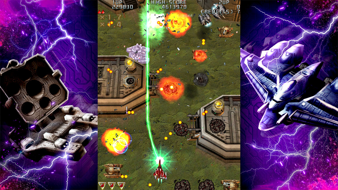 Raiden III X Mikado Maniax screenshot 3 for Nintendo Switch