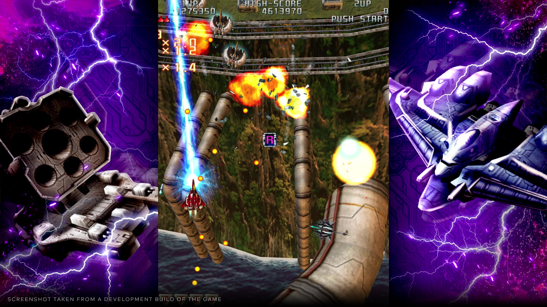 Raiden III x Mikado Maniax: Deluxe Edition screenshot 5 for Nintendo Switch