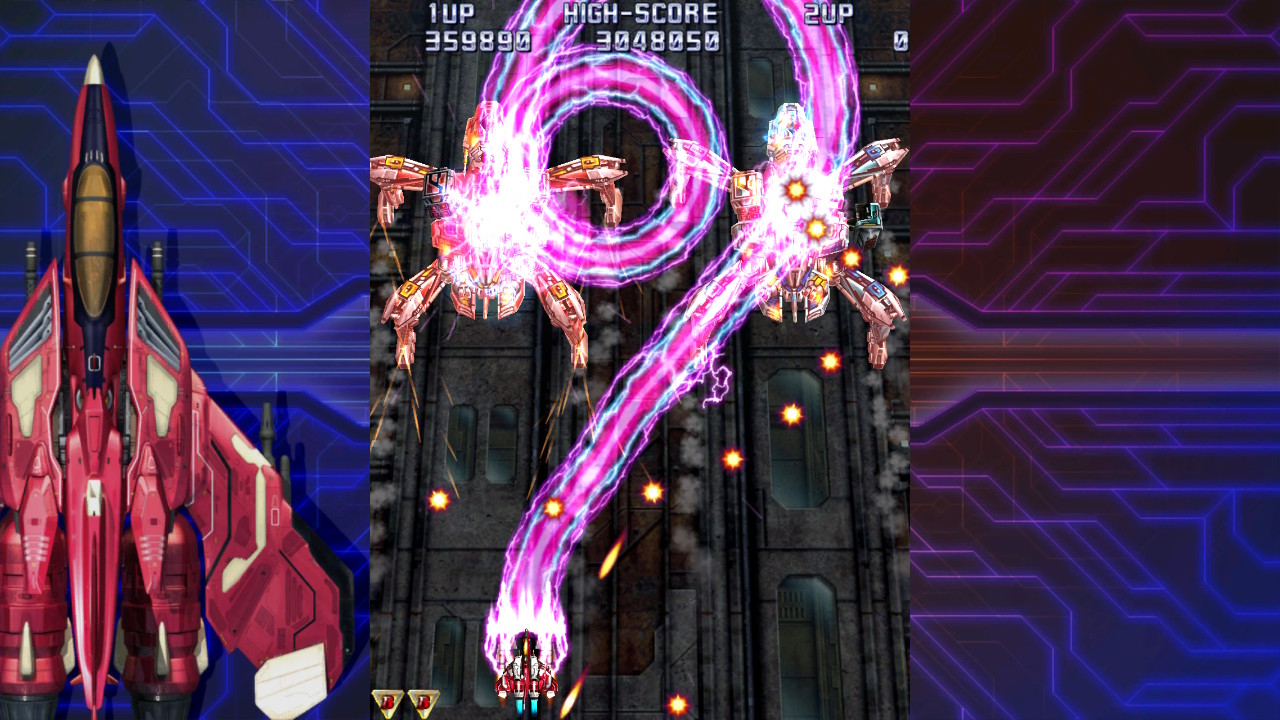 Raiden IV x MIKADO Remix screenshot 5 for Nintendo Switch