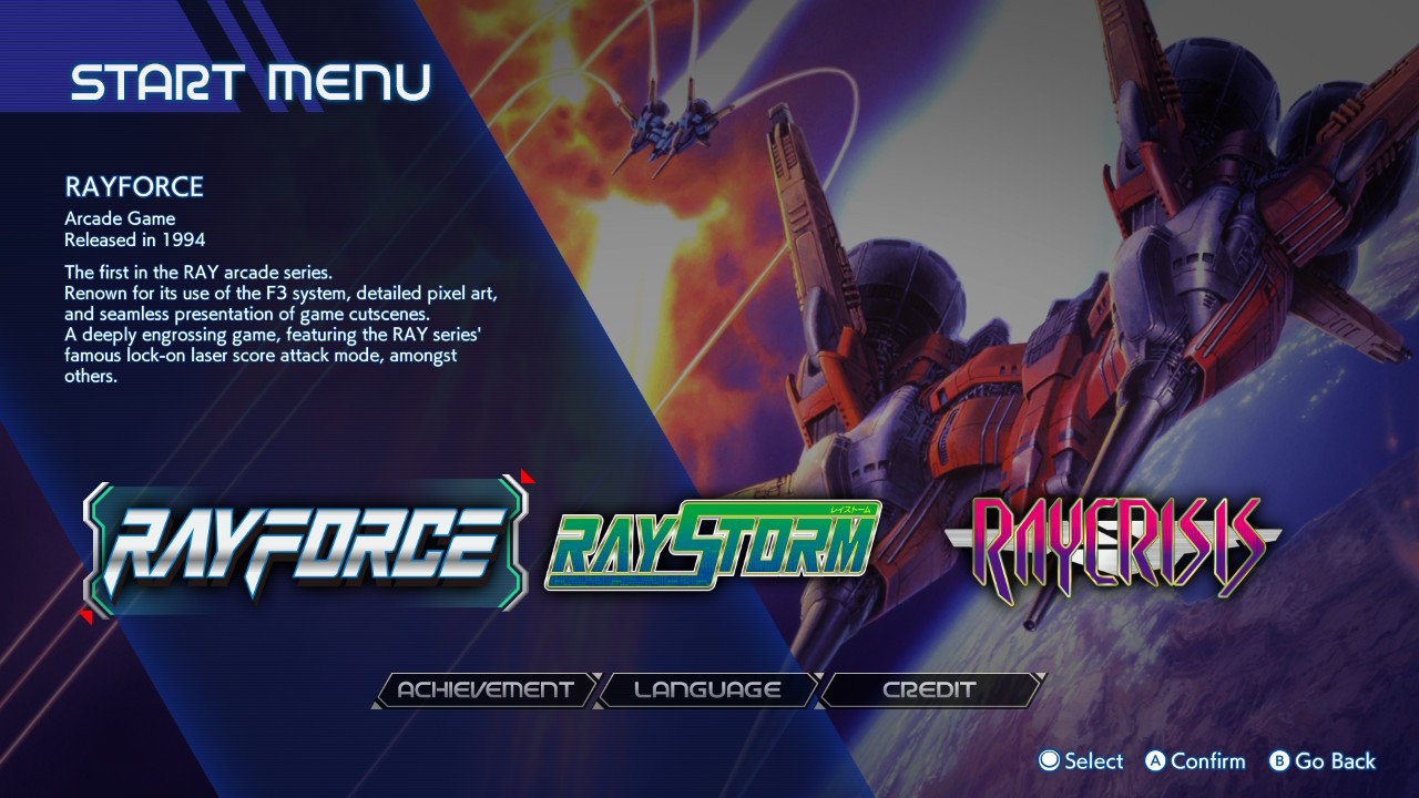 Ray'z Arcade Chronology screenshot 5 for Nintendo Switch