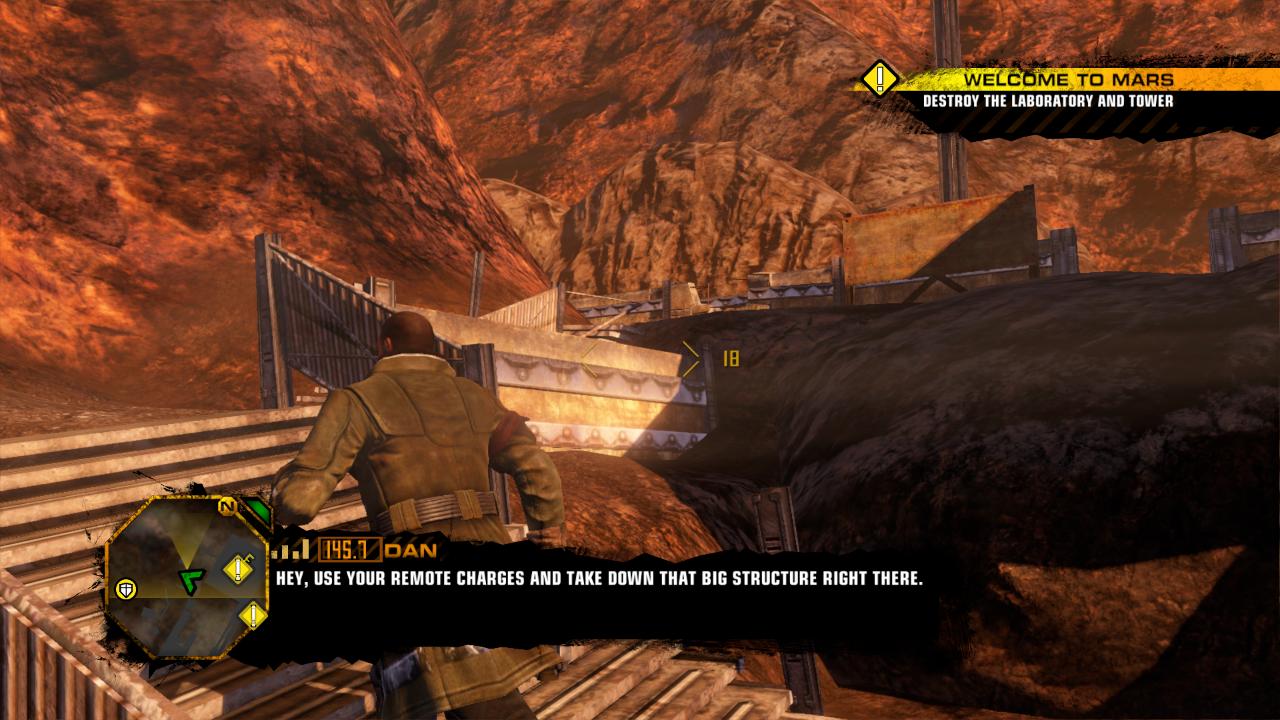 Red Faction: Guerrilla Re-Mars-tered screenshot 3 for Nintendo Switch