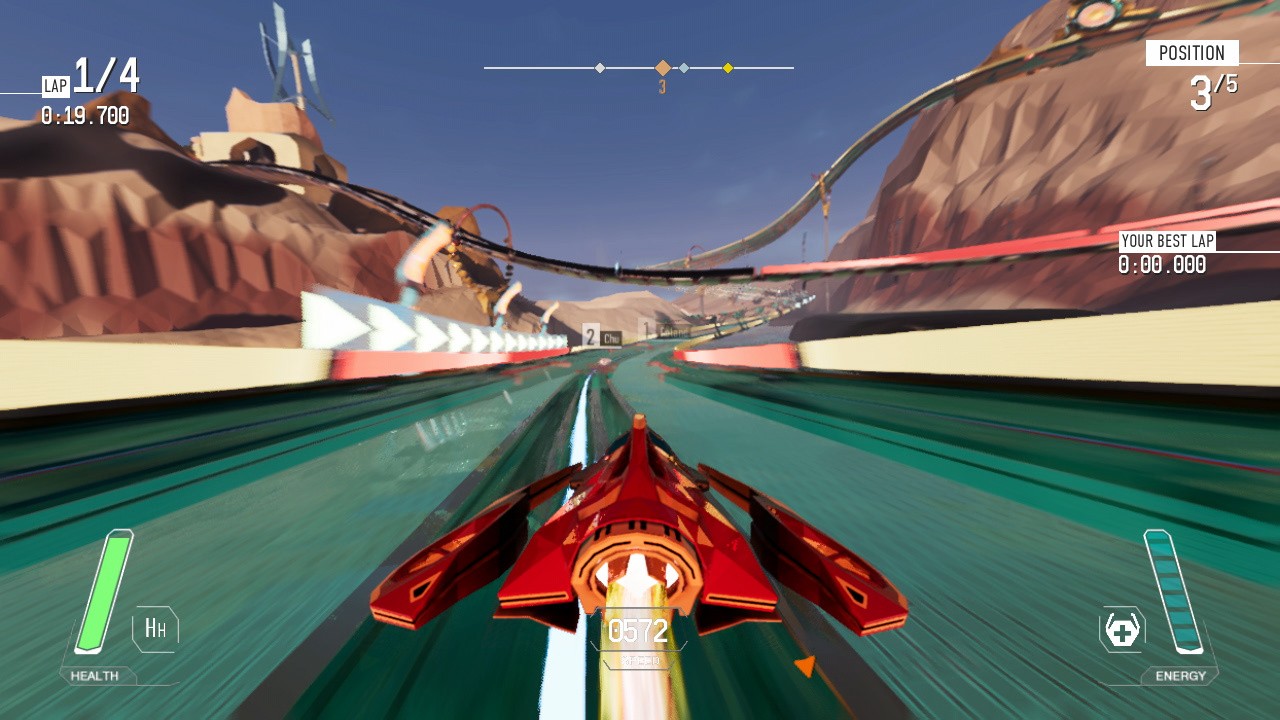 Redout screenshot 3 for Nintendo Switch