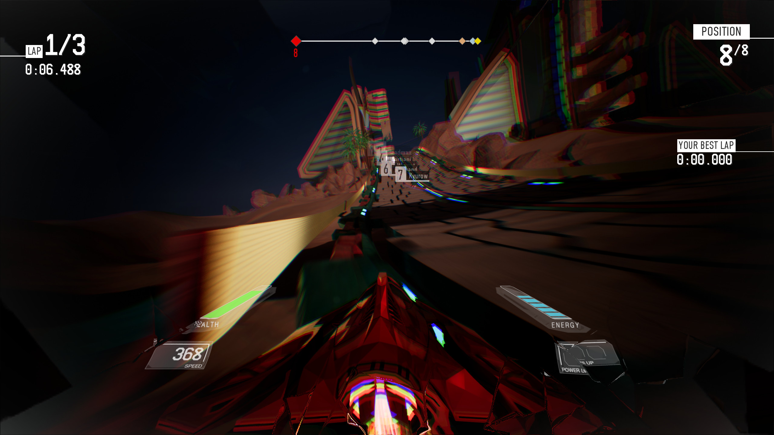 Redout screenshot 5 for Nintendo Switch
