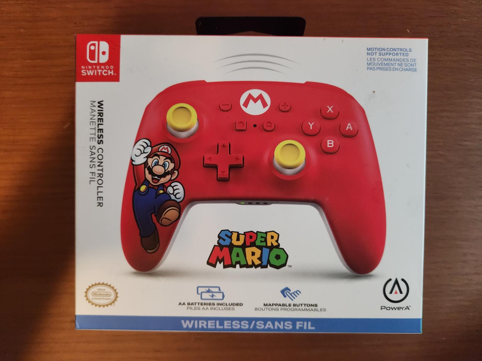 Retro Mario Wireless Controller screenshot 4 for Nintendo Switch