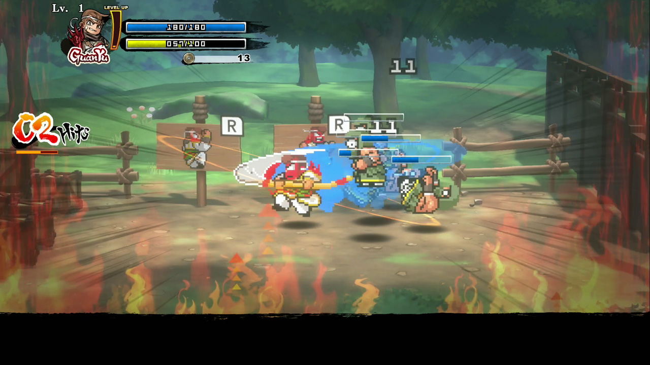 River City Saga: Three Kingdoms screenshot 3 for Nintendo Switch