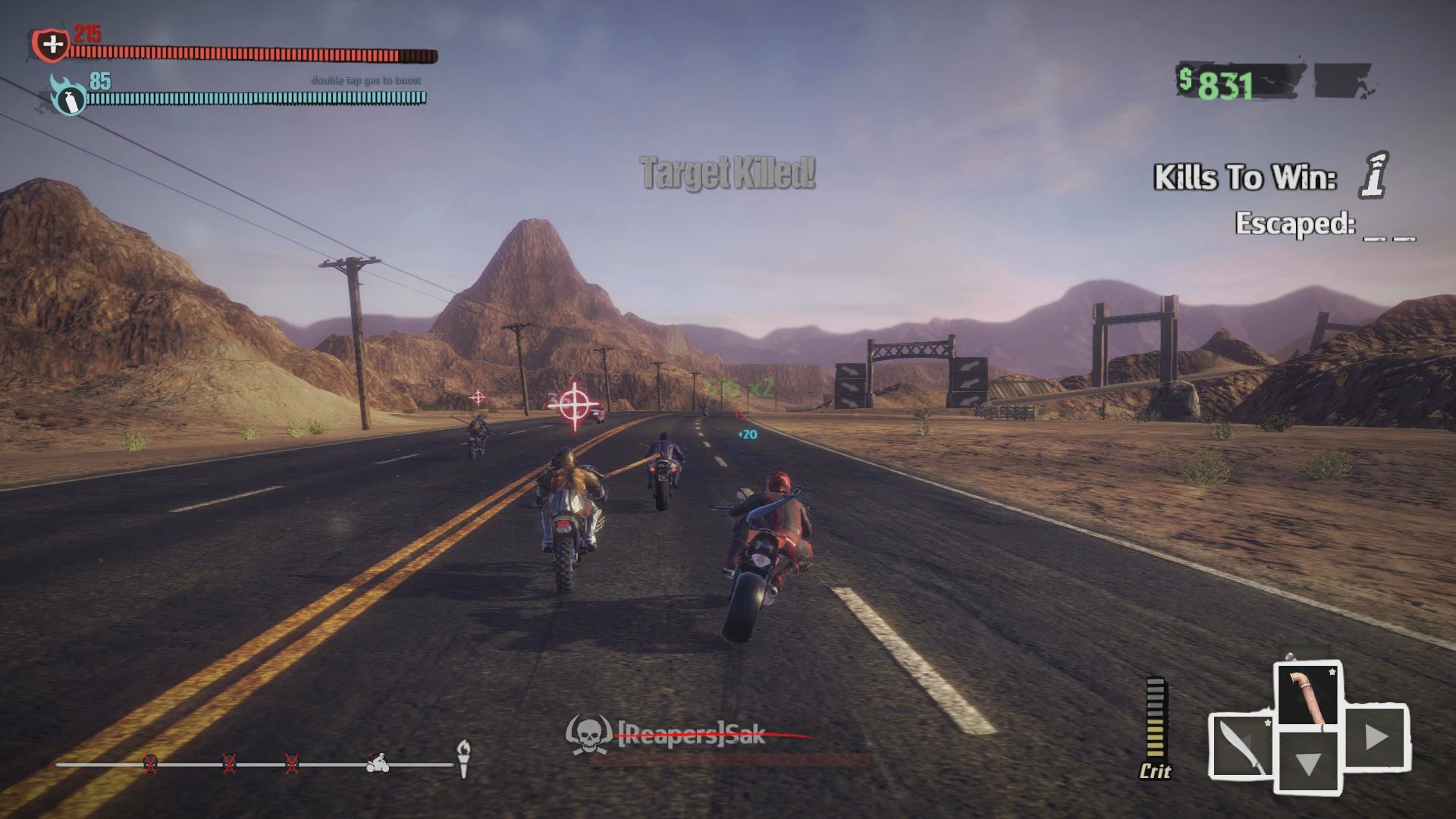 Road Redemption screenshot 4 for Nintendo Switch
