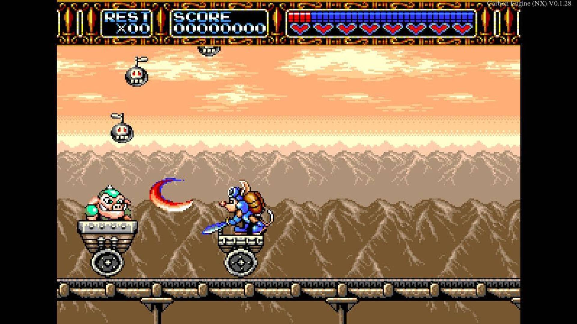 Rocket Knight Adventures: Re-Sparked [Convention Exclusive] screenshot 4 for Nintendo Switch