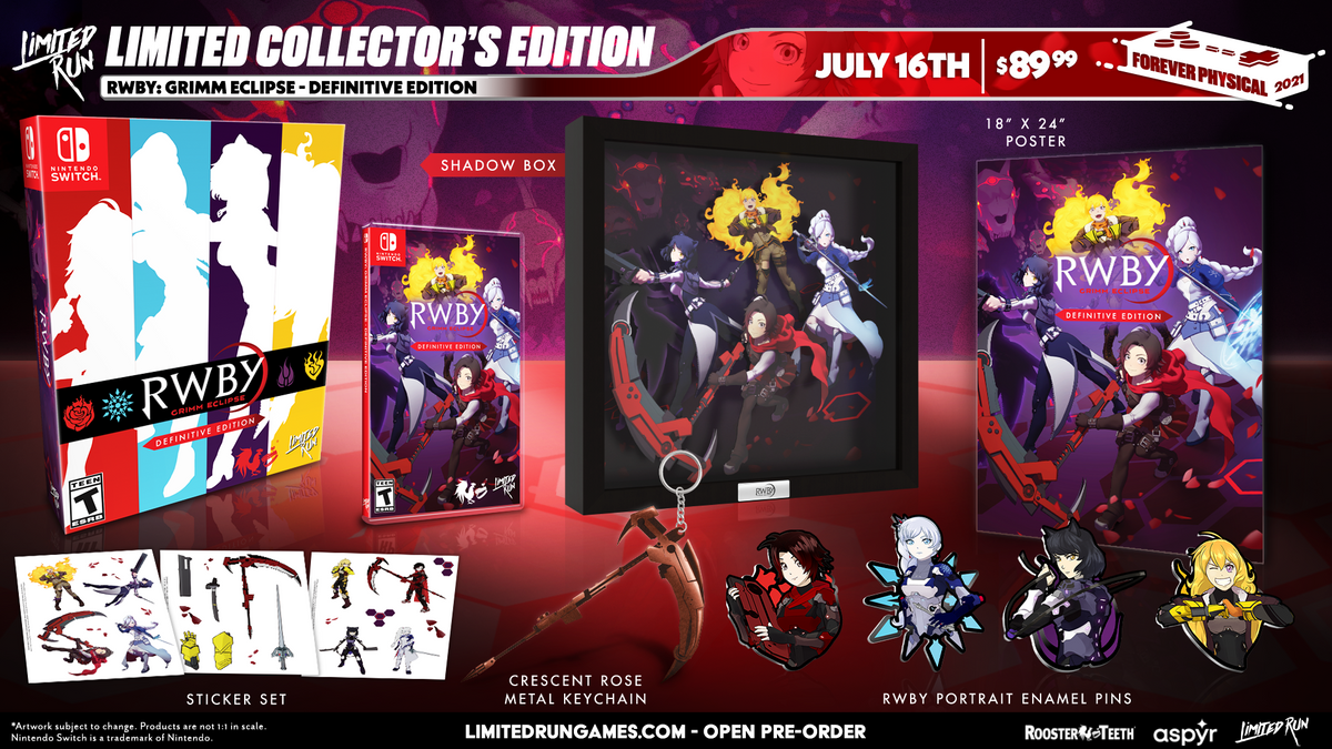 RWBY: Grimm Eclipse Collector's Edition screenshot 2 for Nintendo Switch