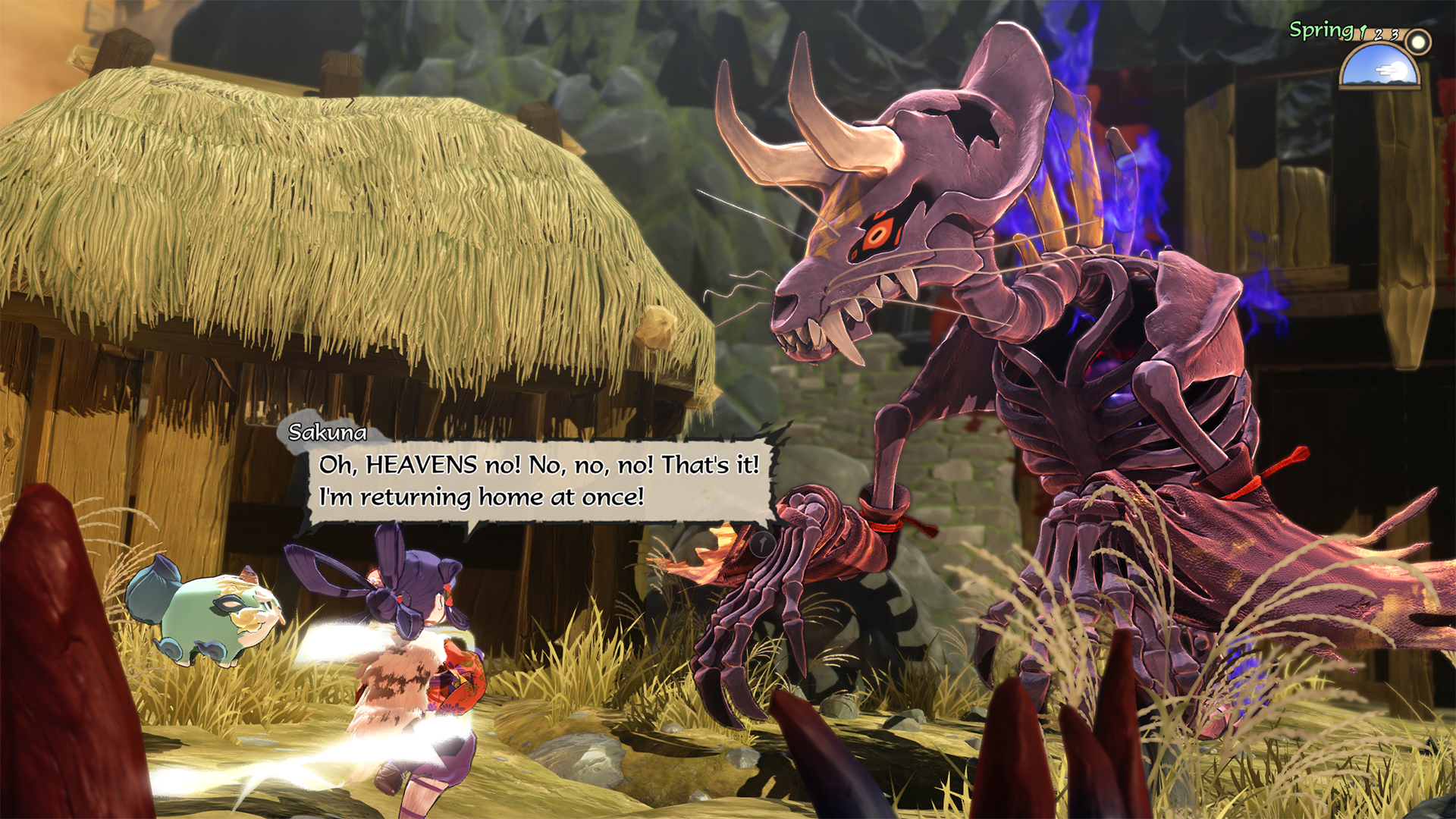 Sakuna: Of Rice and Ruin screenshot 5 for Nintendo Switch
