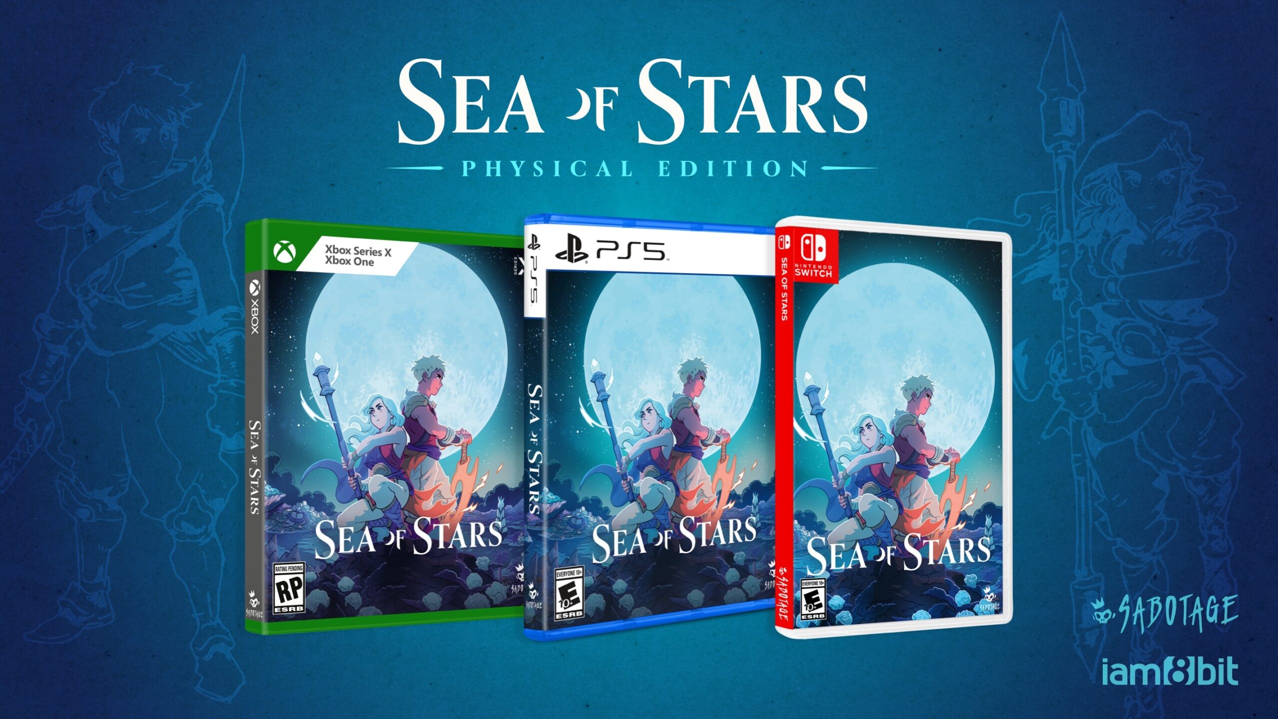 Sea Of Stars [Early Backer Limited Edition] back cover for Nintendo Switch