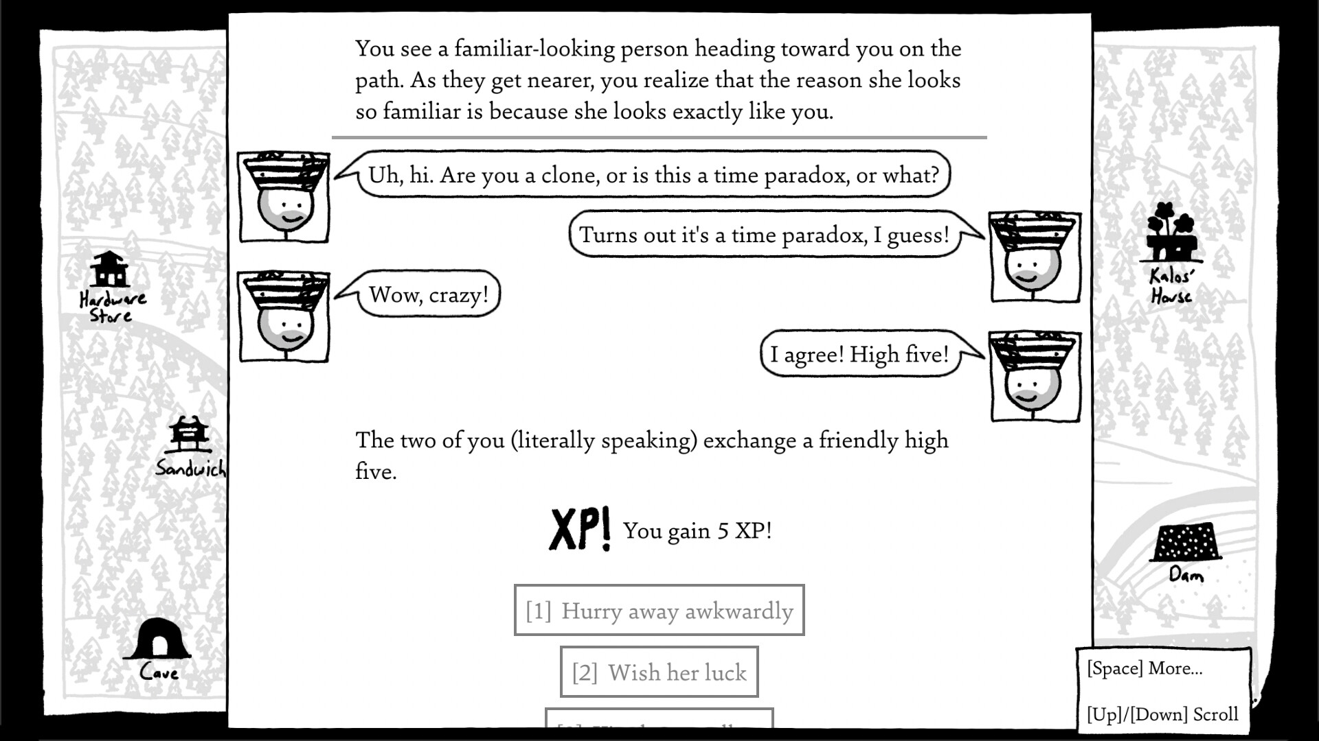 Shadows Over Loathing screenshot 3 for Nintendo Switch