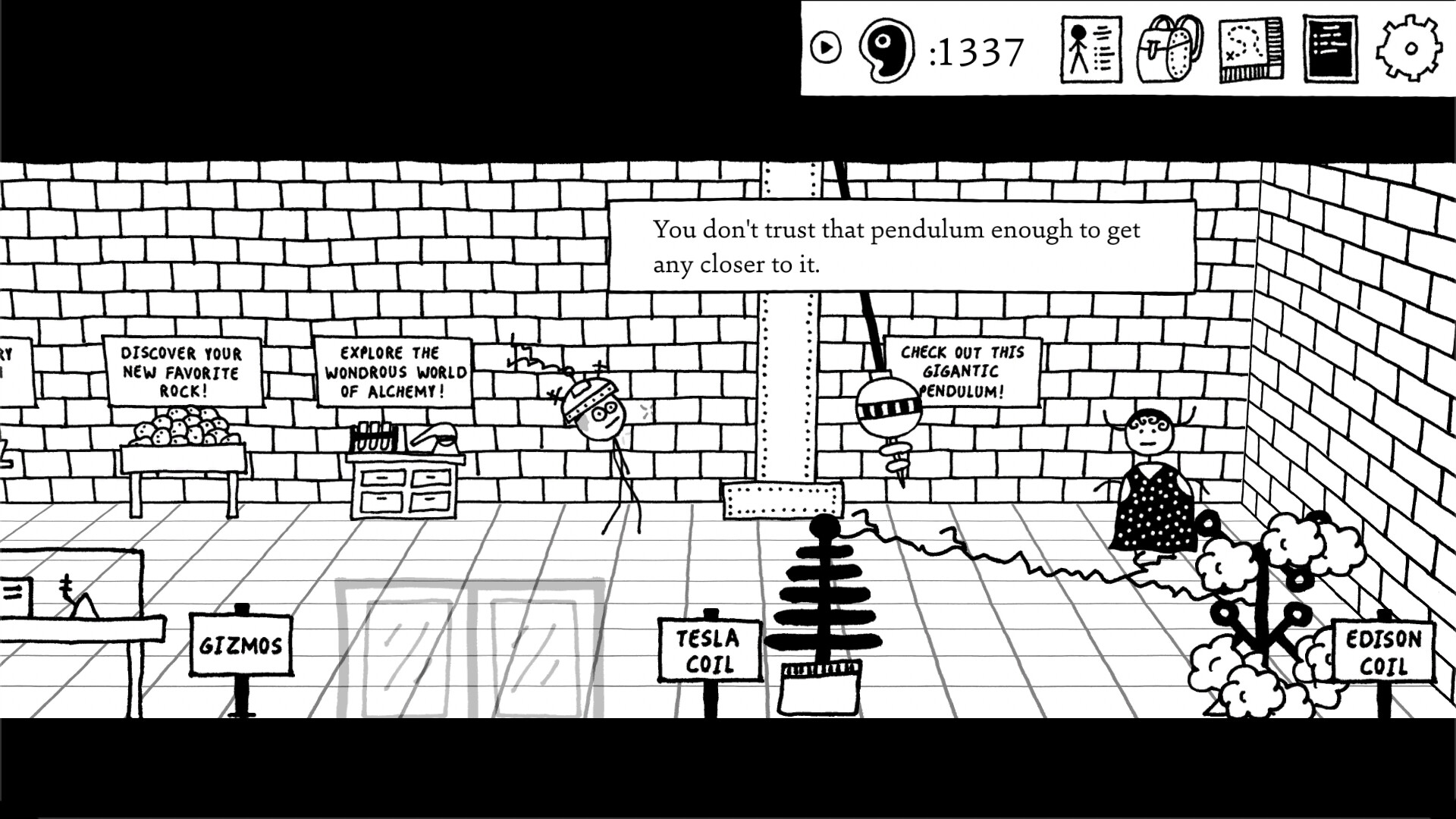 Shadows Over Loathing screenshot 5 for Nintendo Switch