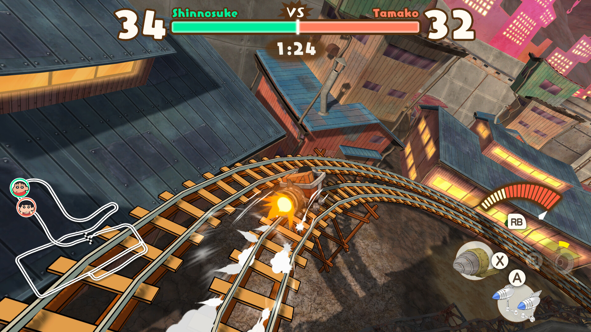 Shin Chan: Shiro And The Coal Town screenshot 3 for Nintendo Switch