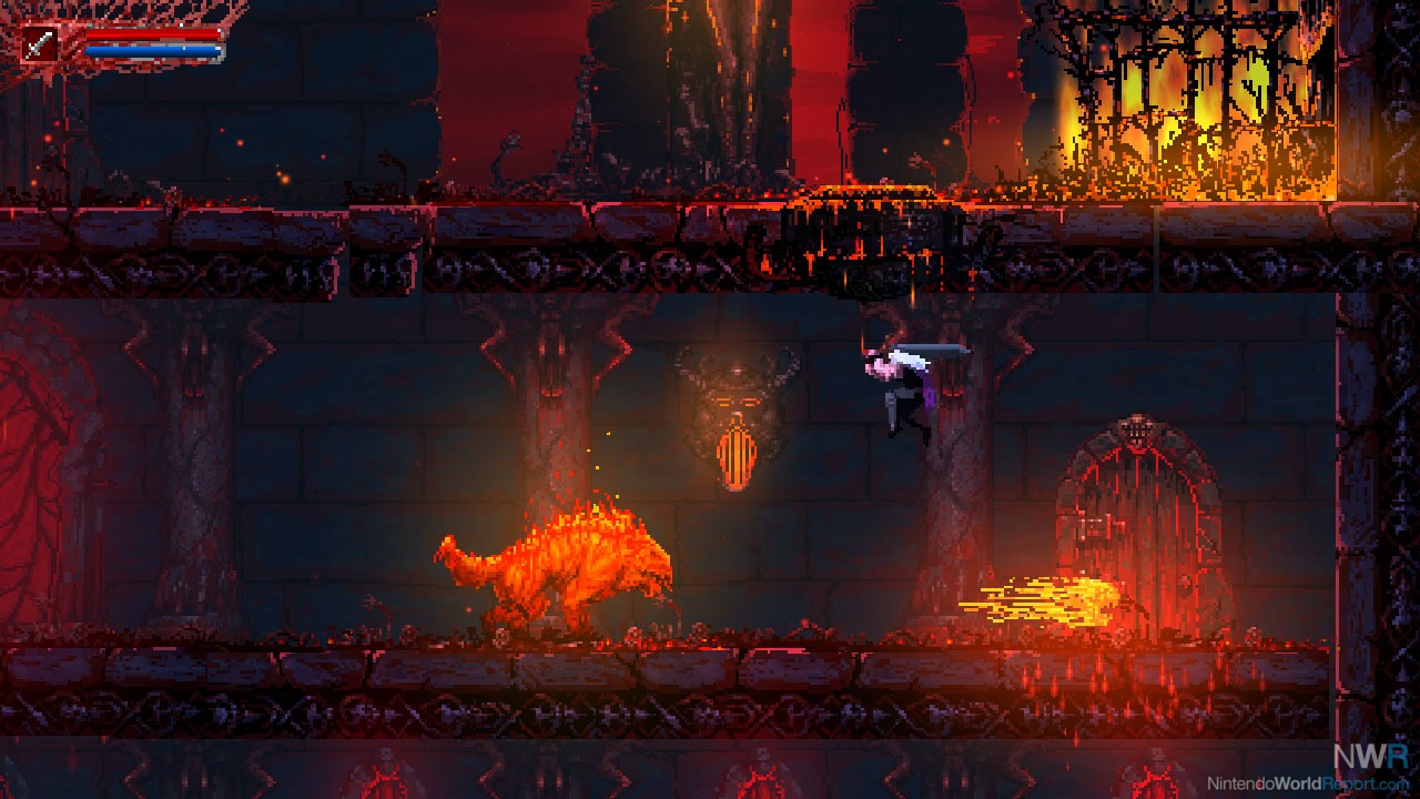 Slain: Back From Hell back cover for Nintendo Switch