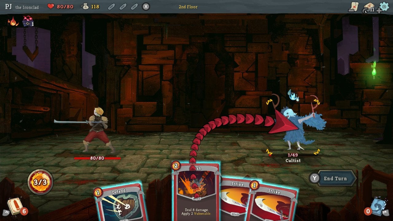 Slay the Spire screenshot 2 for Nintendo Switch
