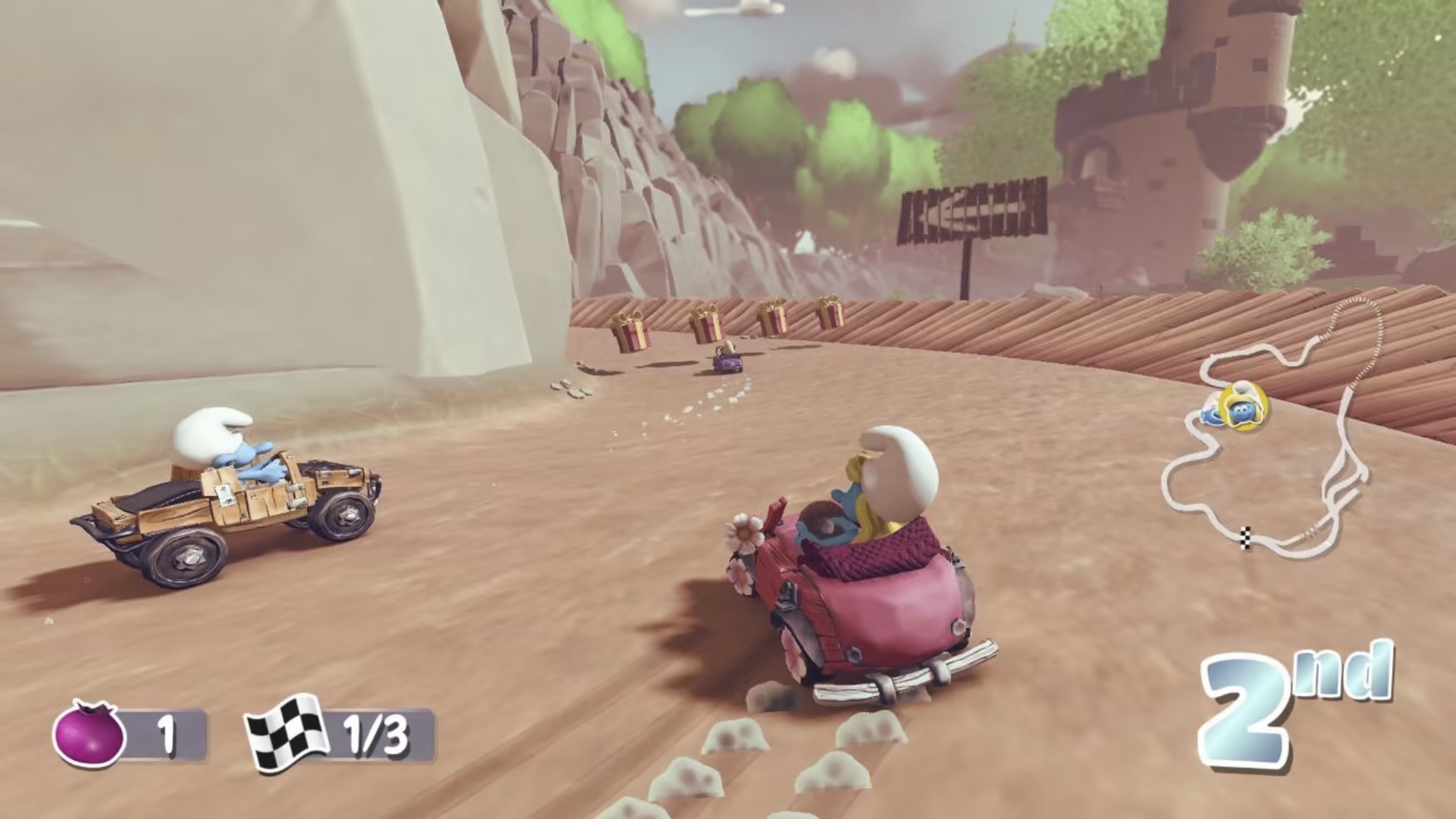 Smurfs Kart screenshot 3 for Nintendo Switch