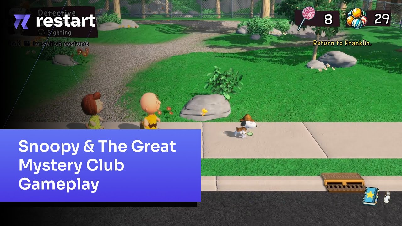 Snoopy And The Great Mystery Club screenshot 4 for Nintendo Switch