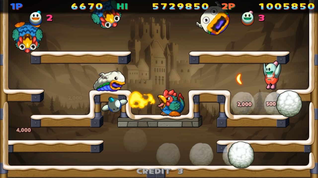 Snow Bros. Nick & Tom Special screenshot 3 for Nintendo Switch
