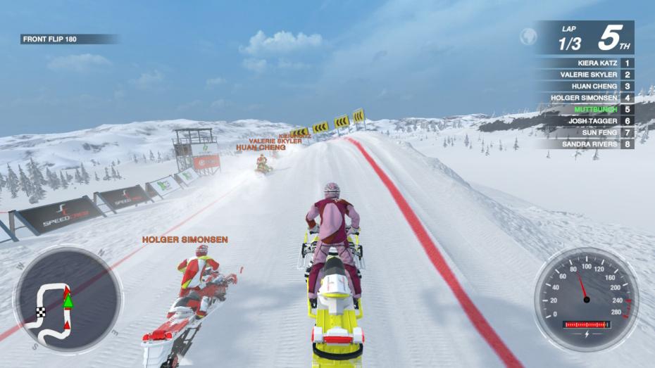 Snow Moto Racing Freedom screenshot 2 for Nintendo Switch