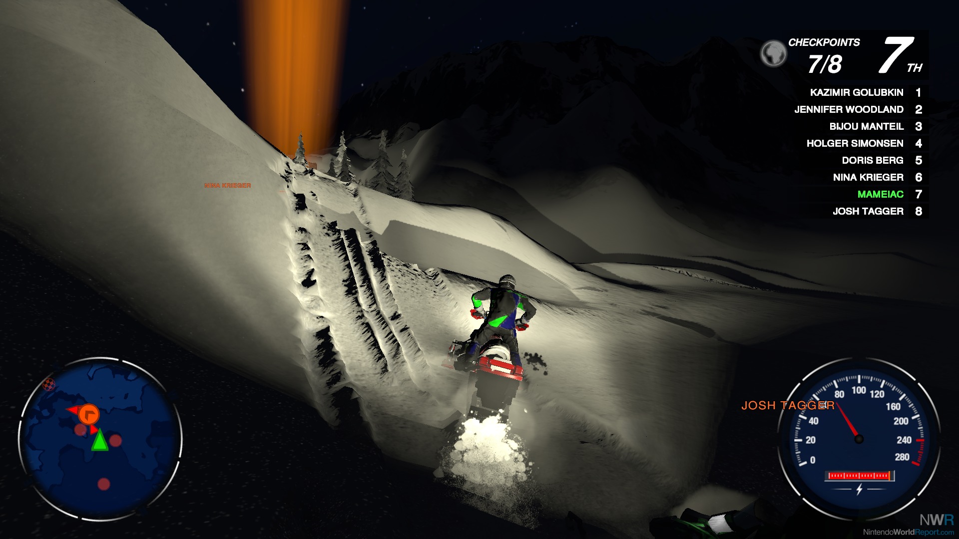 Snow Moto Racing Freedom screenshot 4 for Nintendo Switch
