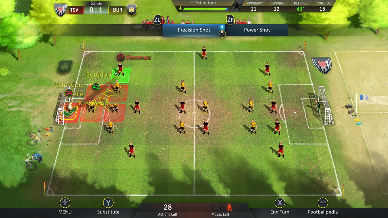 Soccer: Tactics & Glory screenshot 4 for Nintendo Switch