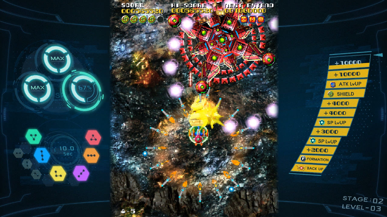 Sol Cresta: Dramatic Edition screenshot 3 for Nintendo Switch