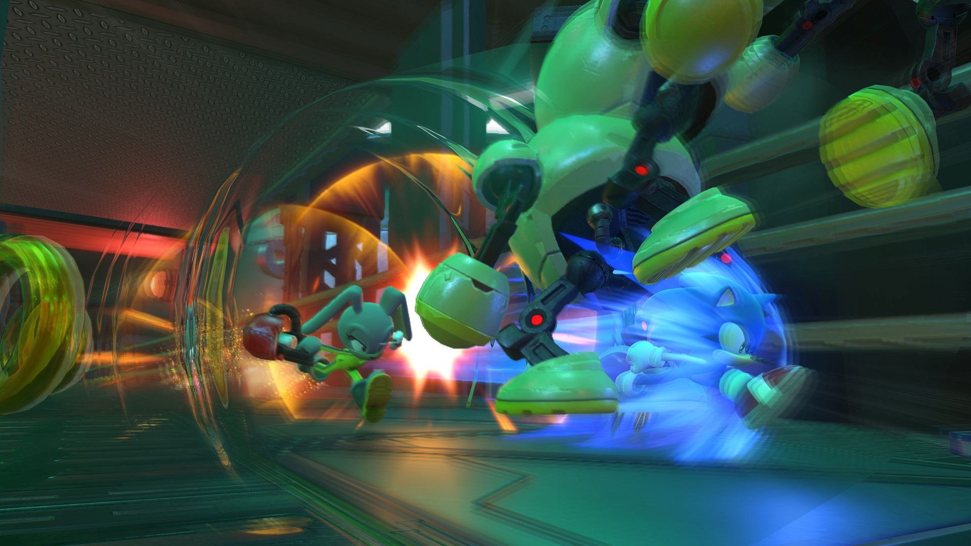 Sonic Forces Bonus Edition screenshot 4 for Nintendo Switch