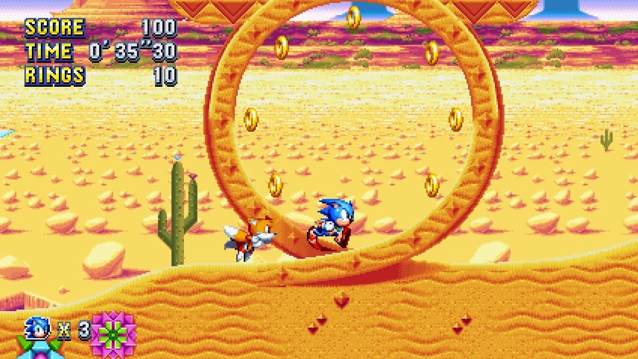 Sonic Mania Plus screenshot 2 for Nintendo Switch