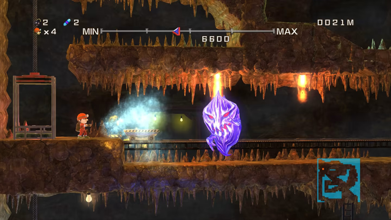 Spelunker HD Deluxe screenshot 3 for Nintendo Switch