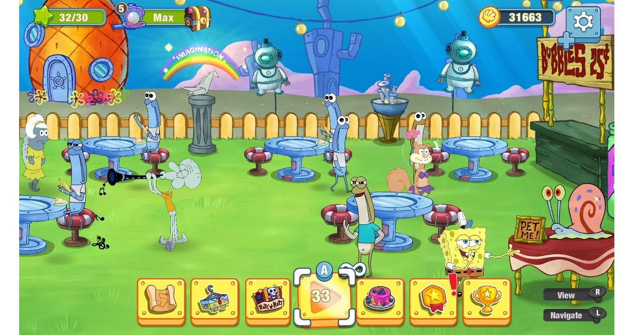 Spongebob: Krusty Cook-Off Extra Krusty Edition screenshot 2 for Nintendo Switch