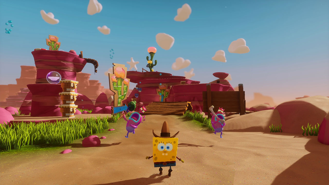 Spongebob Squarepants: The Cosmic Shake screenshot 3 for Nintendo Switch