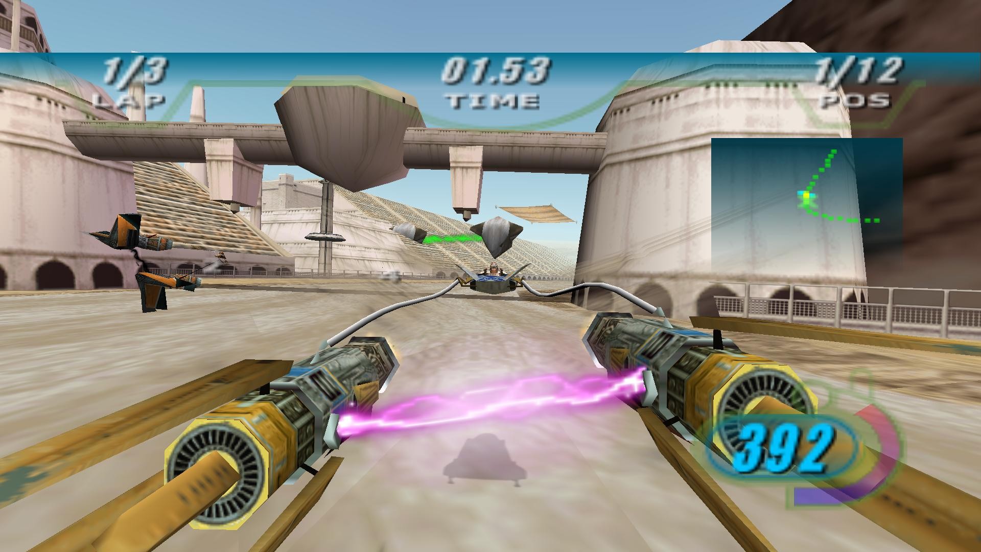 Star Wars Episode I: Racer screenshot 3 for Nintendo Switch