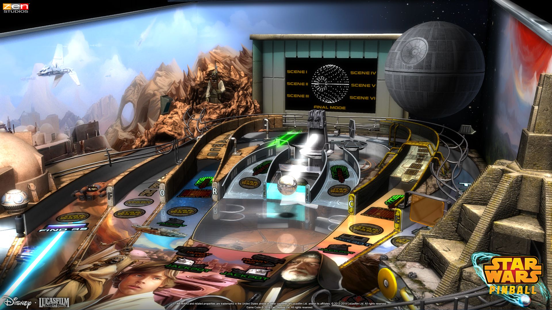 Star Wars Pinball screenshot 5 for Nintendo Switch