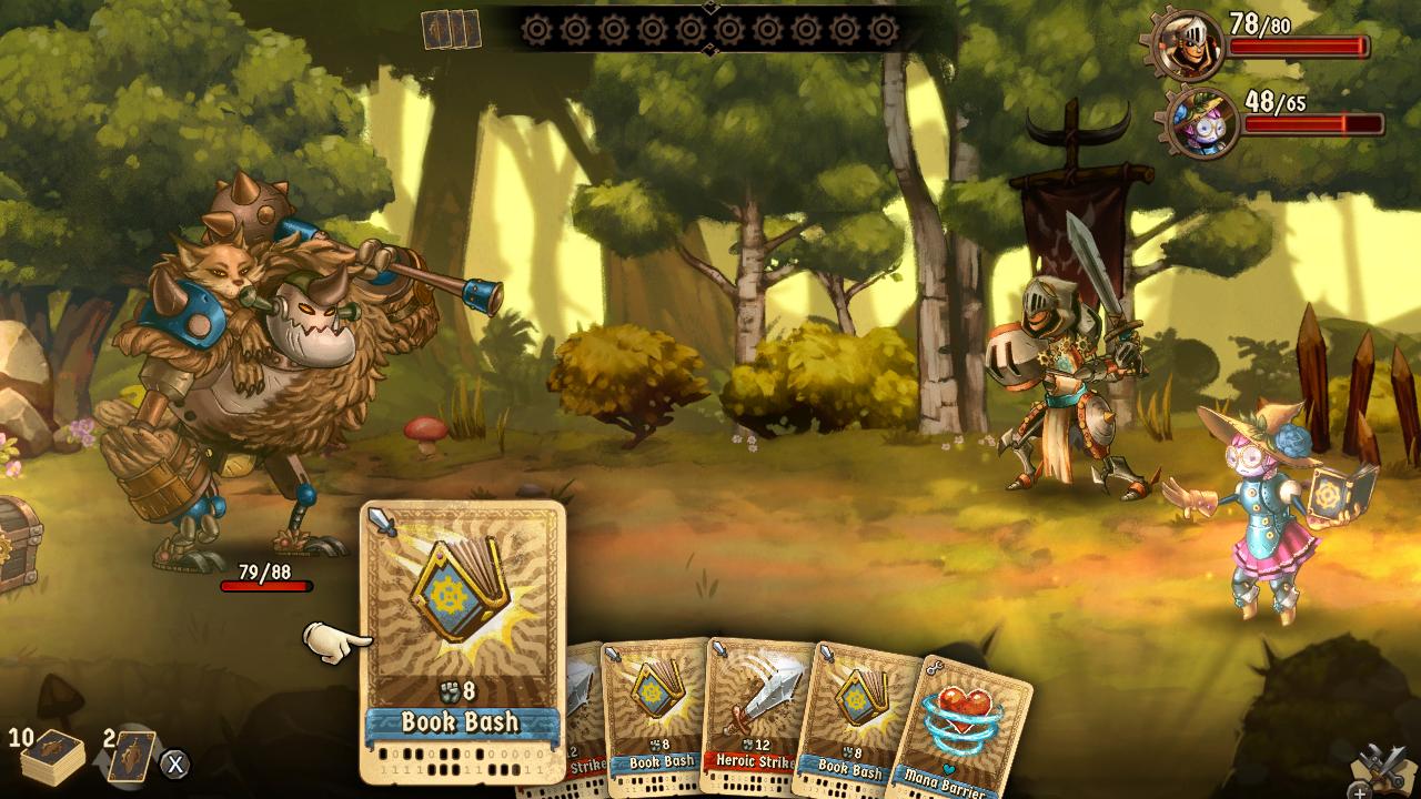 SteamWorld Quest: Hand of Gilgamech screenshot 2 for Nintendo Switch
