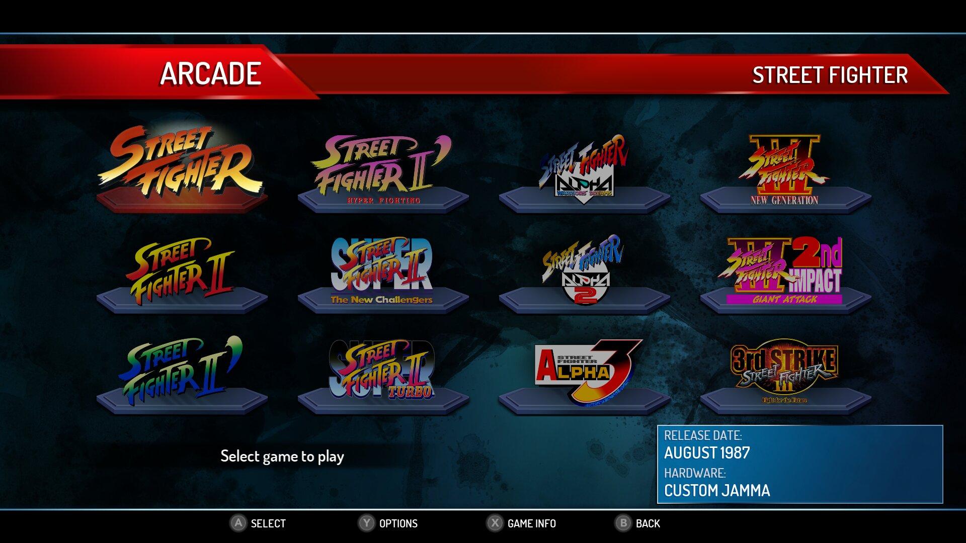 Street Fighter 30th Anniversary Collection International screenshot 3 for Nintendo Switch