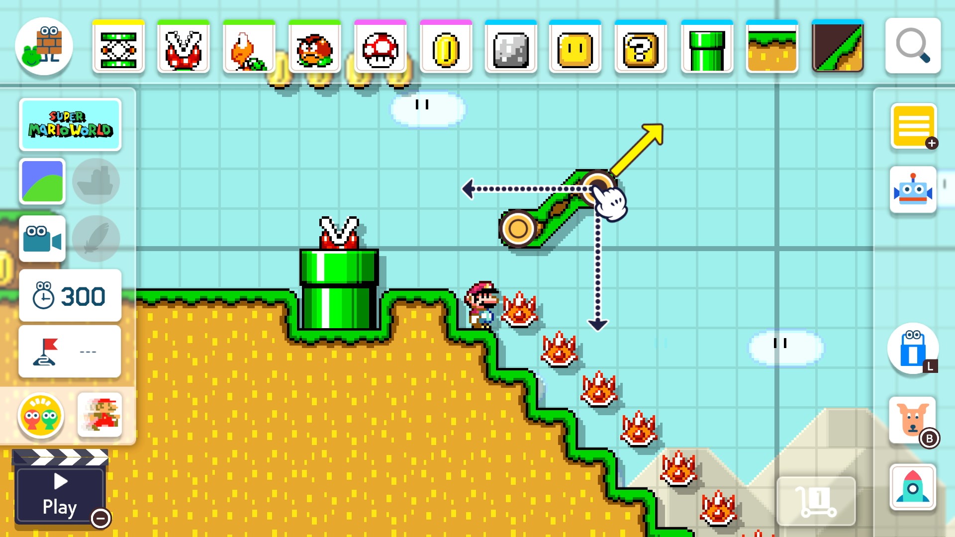 Super Mario Maker 2 screenshot 4 for Nintendo Switch