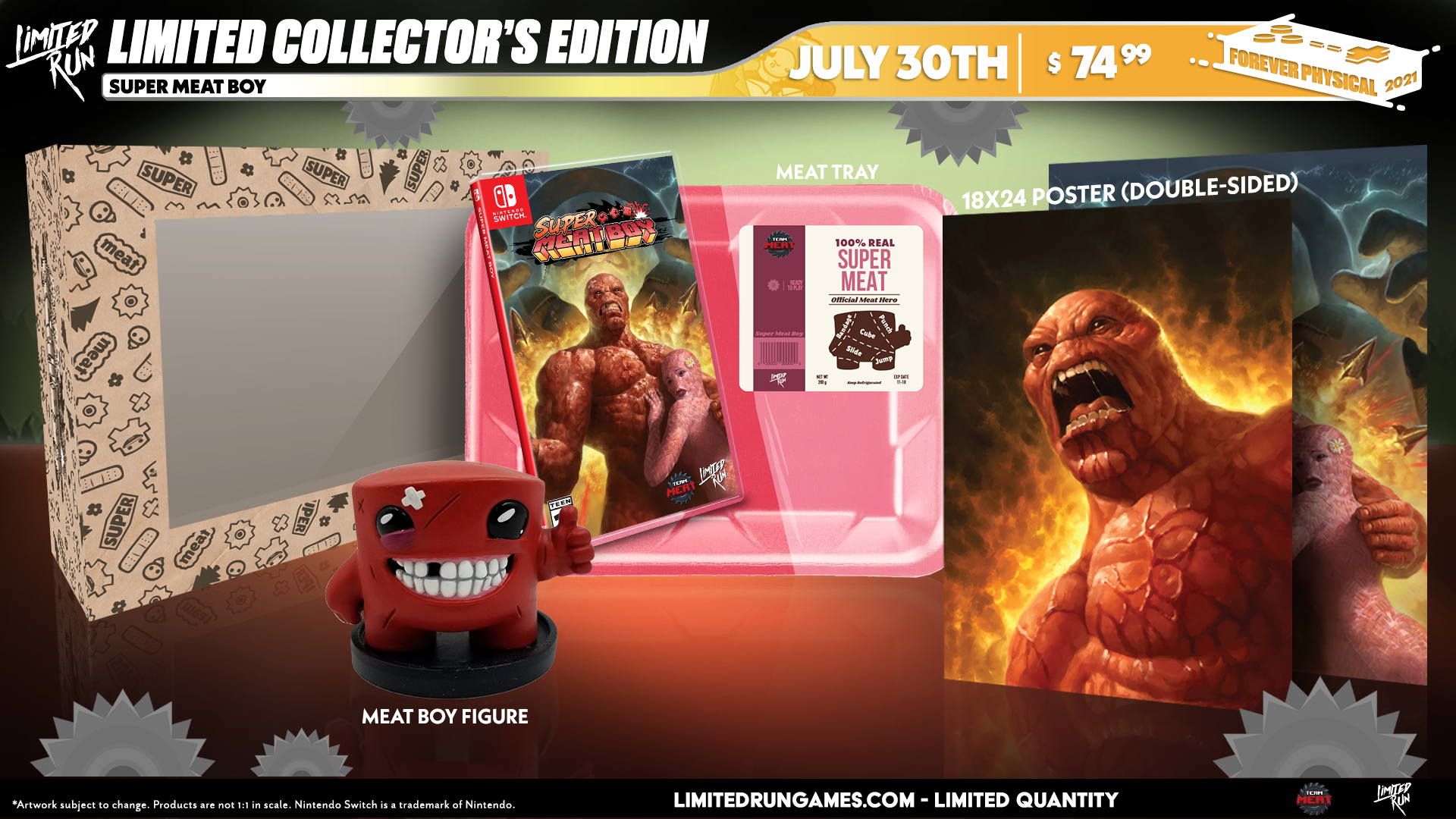 Super Meat Boy [Collector's Edition] screenshot 4 for Nintendo Switch
