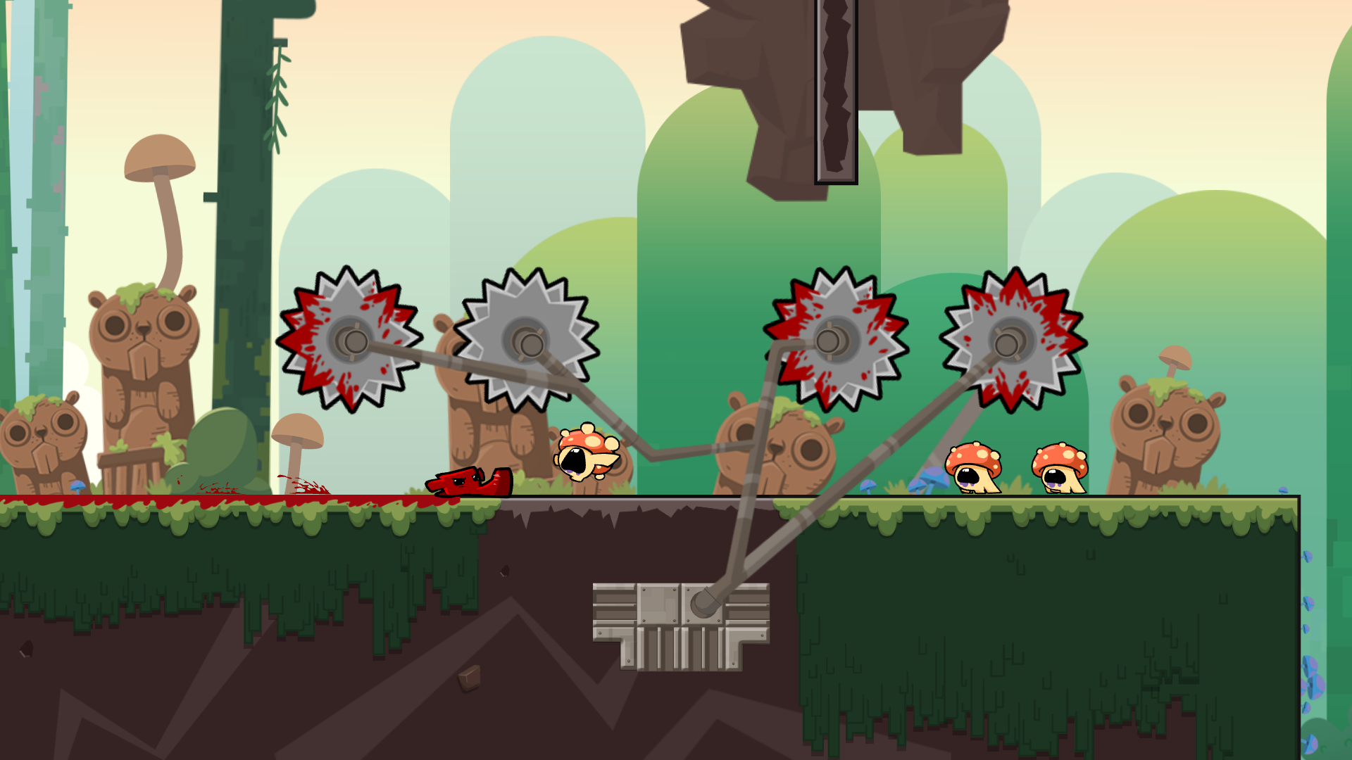 Super Meat Boy Forever screenshot 5 for Nintendo Switch