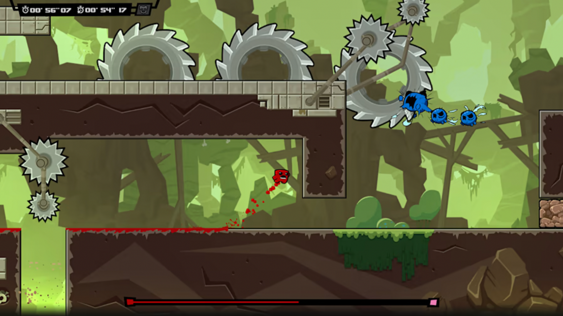 Super Meat Boy Forever [Collector's Edition] screenshot 3 for Nintendo Switch